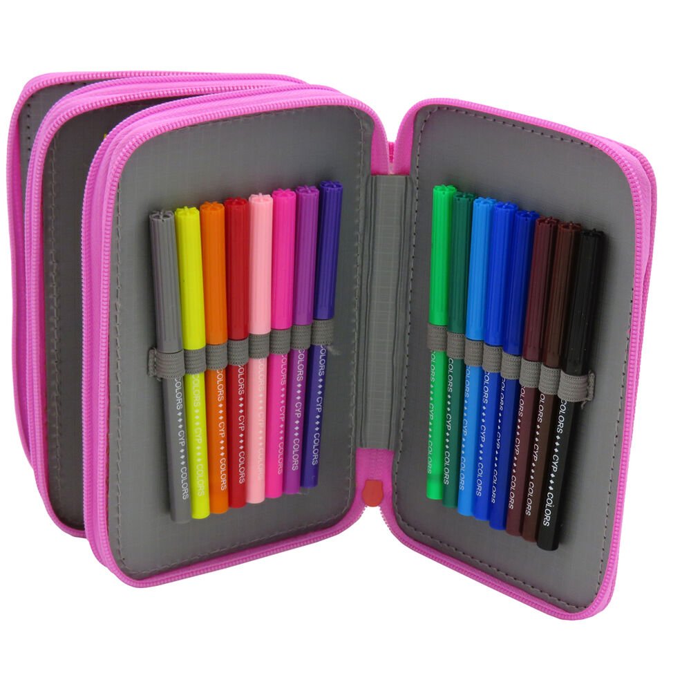 Pepa Pig triple filled pencil case - Nerdscape