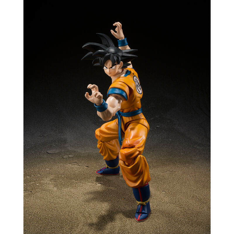 Figurine Dragon Ball Super Son Goku Super Hero SH Figuarts de 14 cm
