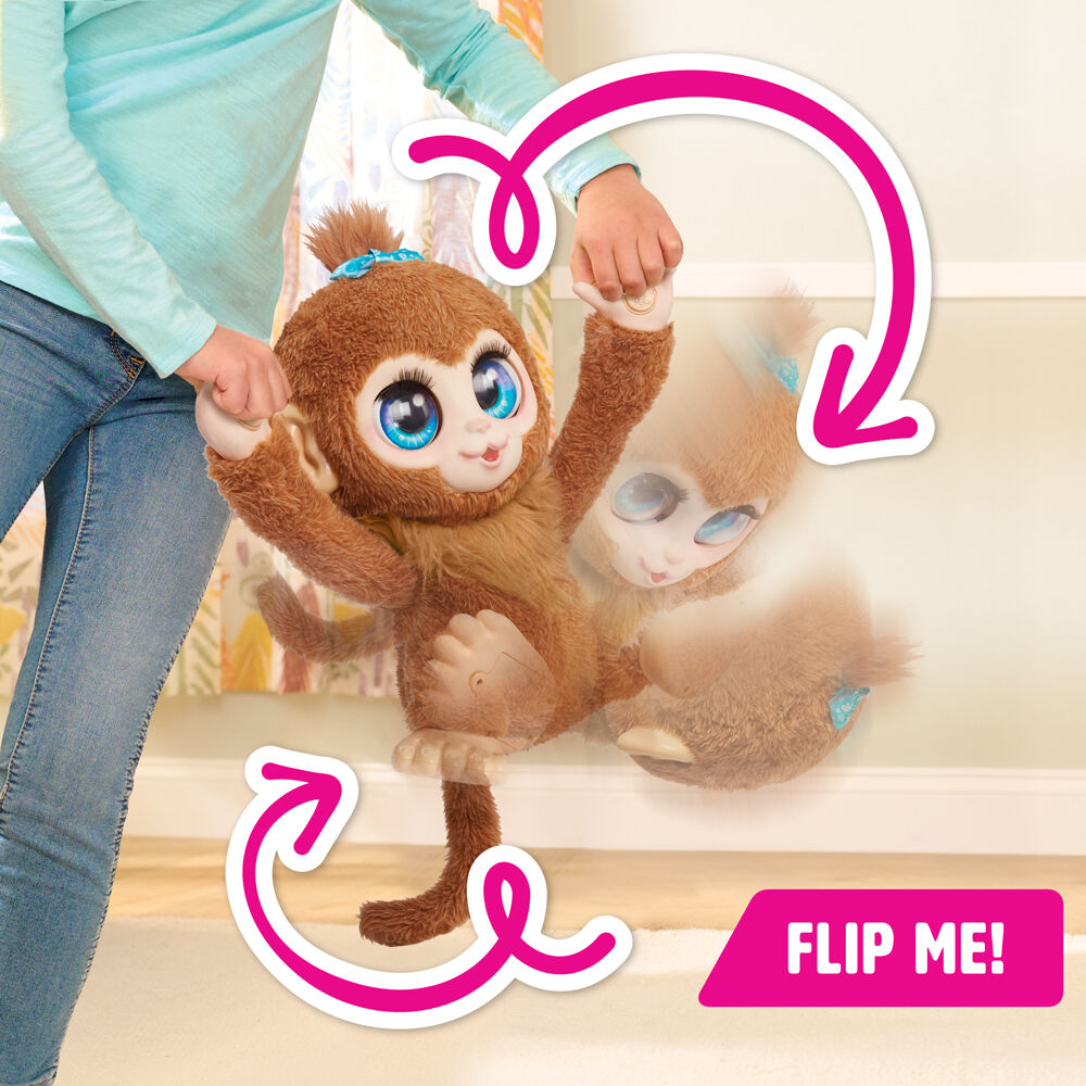 FurReal Peanut playful monkey Interactive plush toy