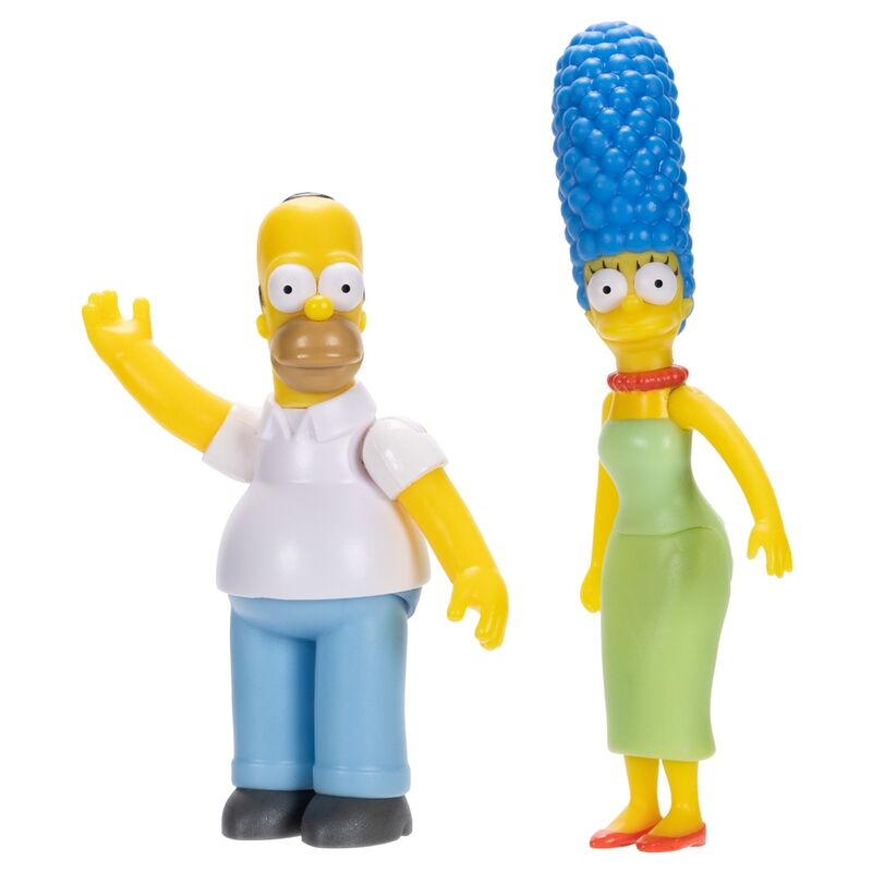 Pack de 7 figurines de la famille Simpson (6 cm)