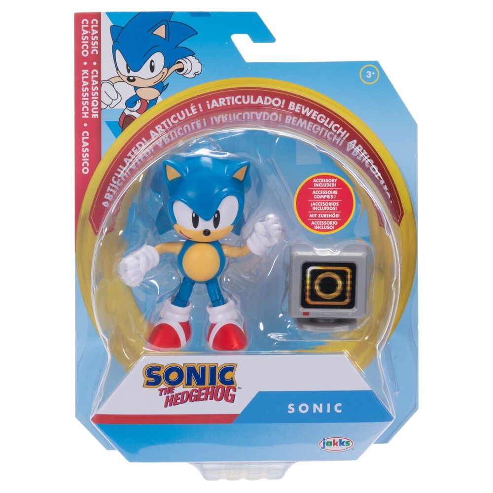 Sonic the Hedgehog Figura da Collezione Wave 17 10cm Articolata - Nerdscape