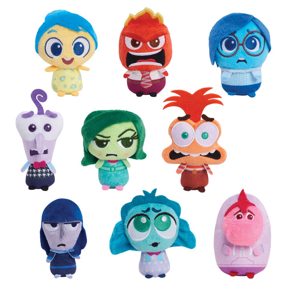 Disney Pixar Inside Out 2 surprise assorted plush toy keychain - Nerdscape