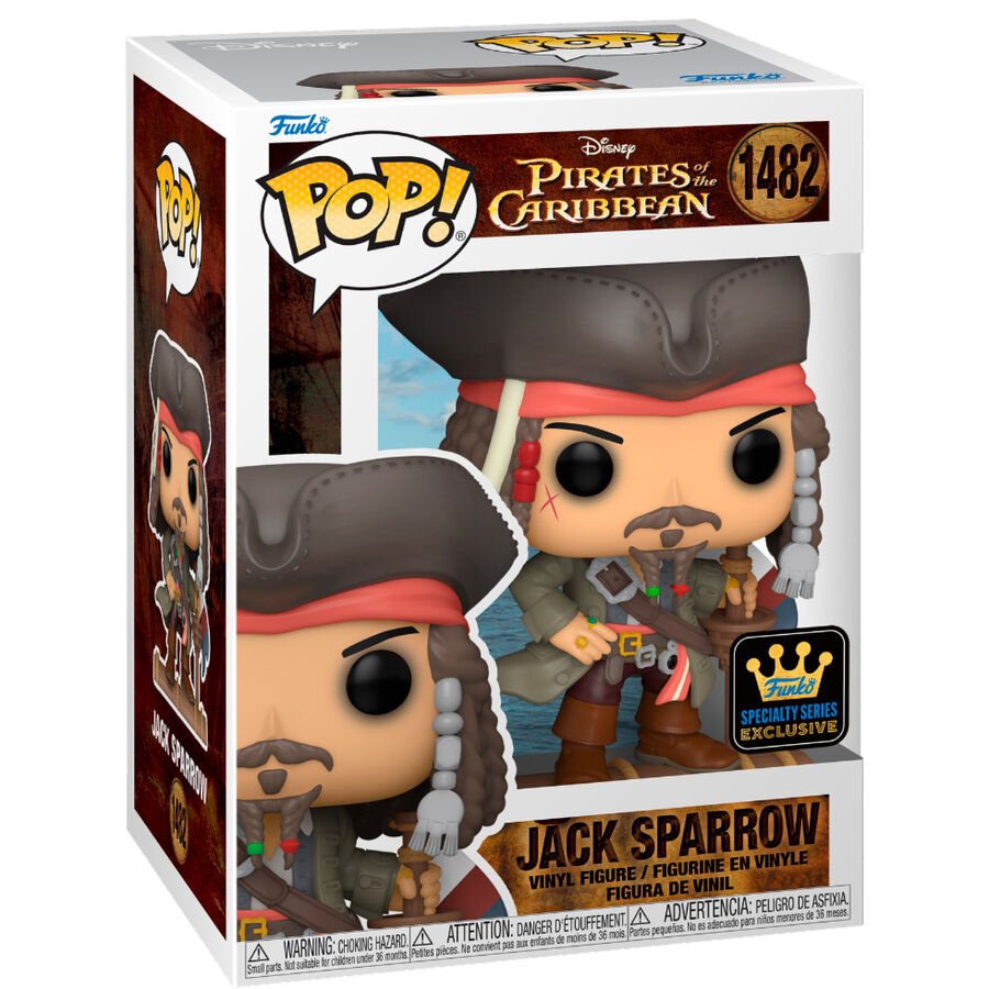 Figurine POP exclusive Jack Sparrow de Pirates des Caraïbes