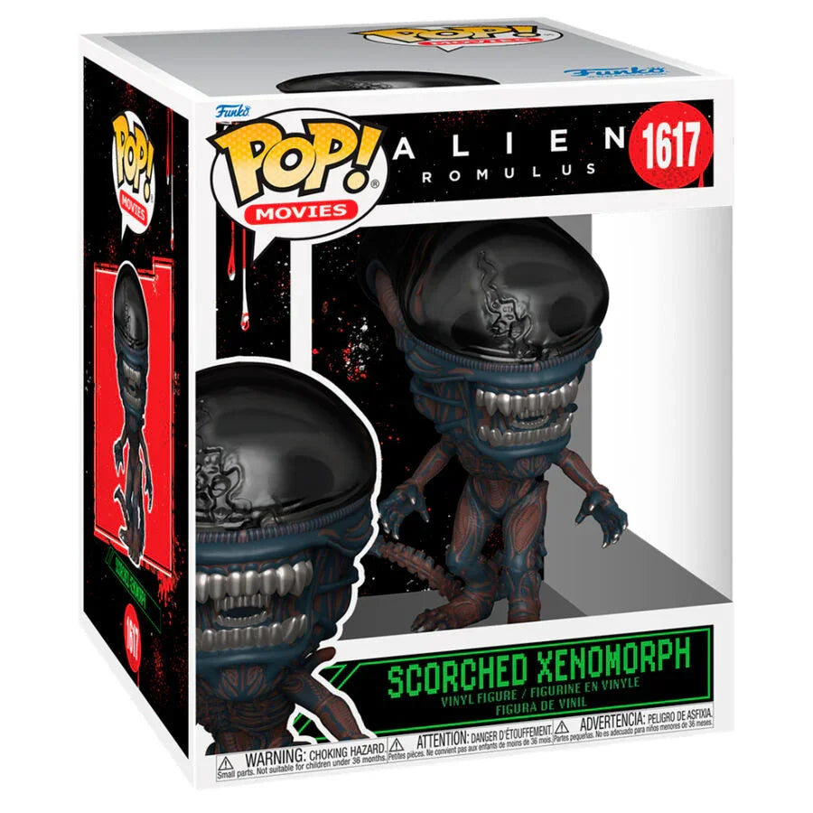 Funko Pop! Alien Super Alien Romulus Scorched Xenomorph - Figura da Collezione Vinyl Nerdscape