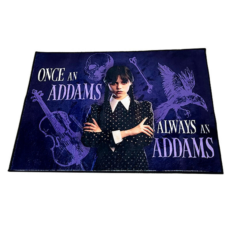 Wednesday One and Addams indoor carpet 80x60cm Nerdscape
