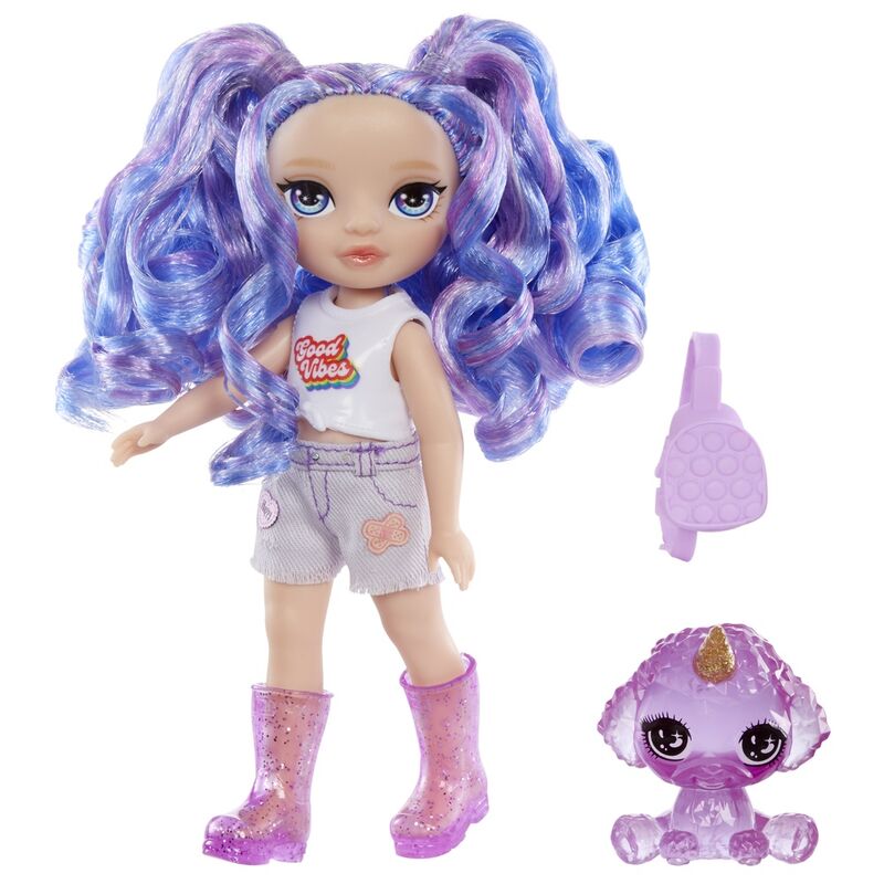 Rainbow High little fashion Amathyst purple doll