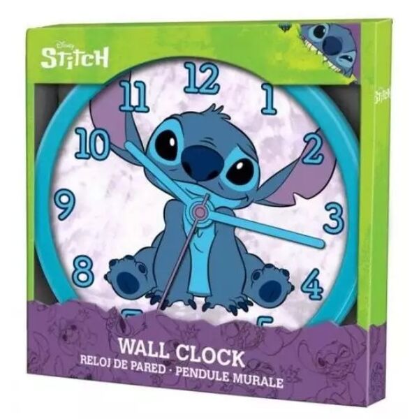 Disney Stitch wall clock