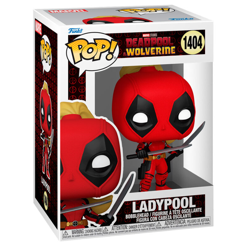 Funko Pop! Marvel Deadpool 3 Ladypool - Figura da Collezione Vinyl
