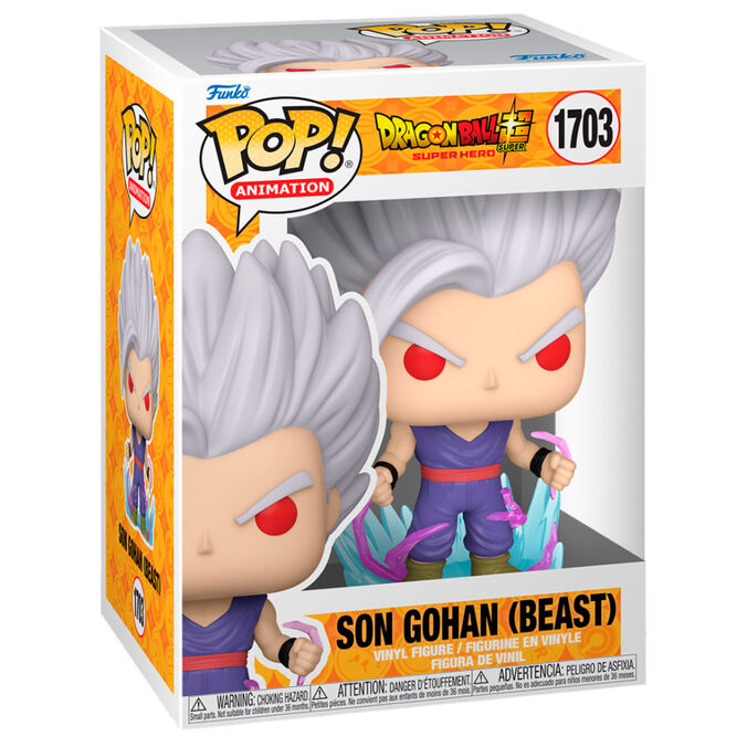 Figurine POP Dragon Ball Super Super Hero Gohan Beast 5 + 1 Chase