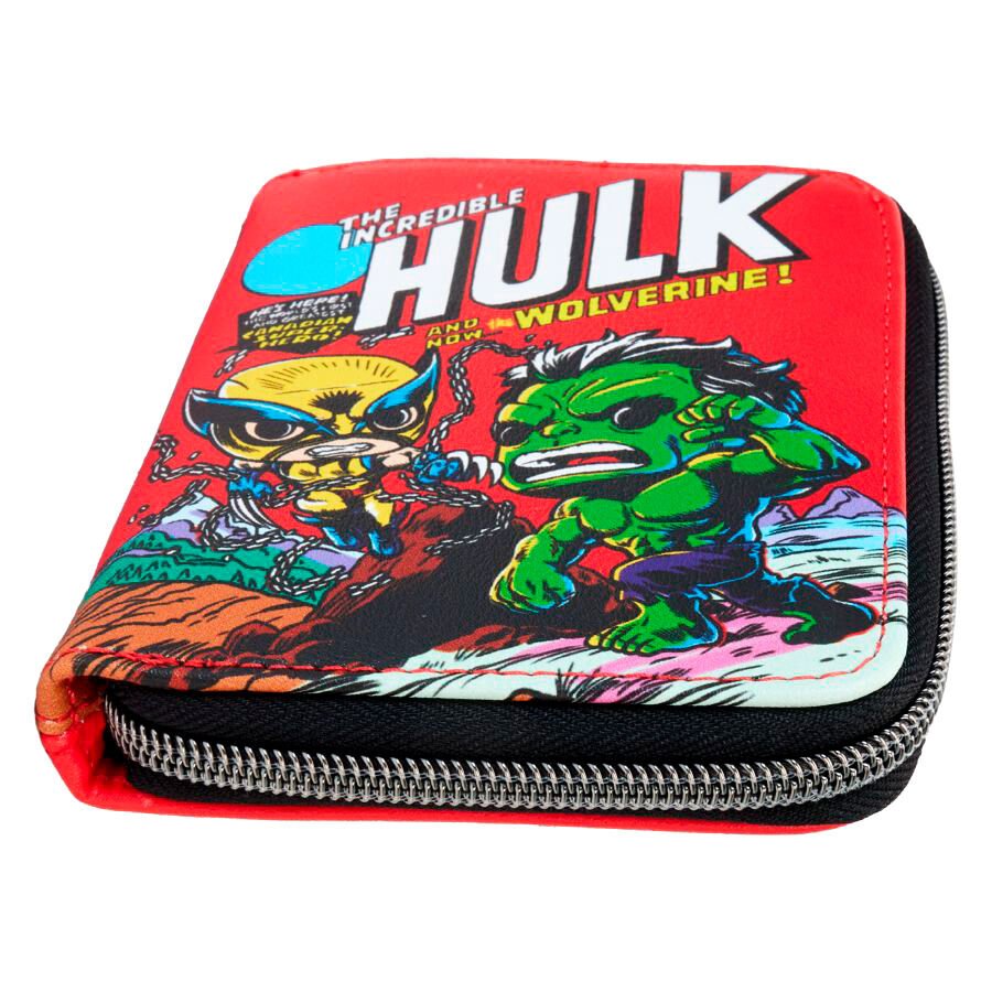 Loungefly Marvel Comic Action Wolverine 50th Anniversary wallet - Nerdscape