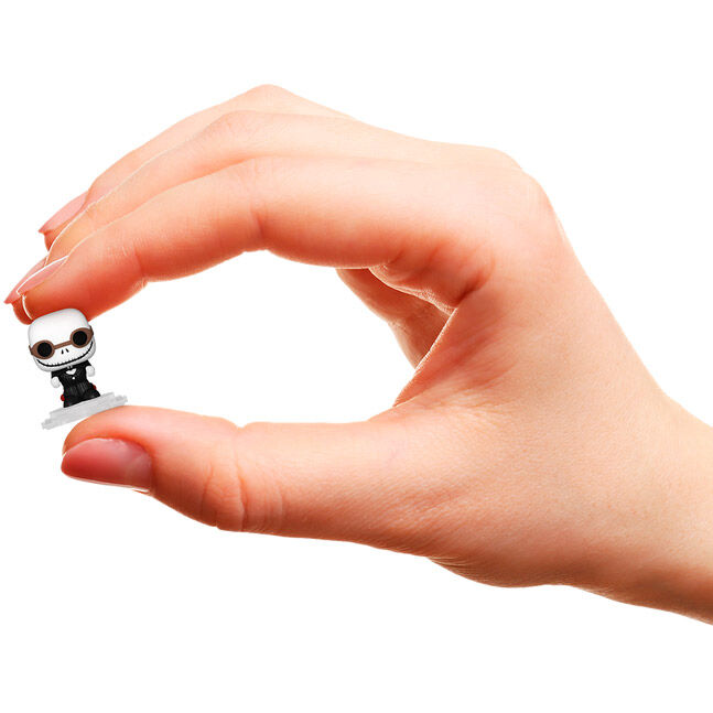 Figurine Bitty POP Ride Disney L'Étrange Noël de Monsieur Jack Jack Skellington en motoneige