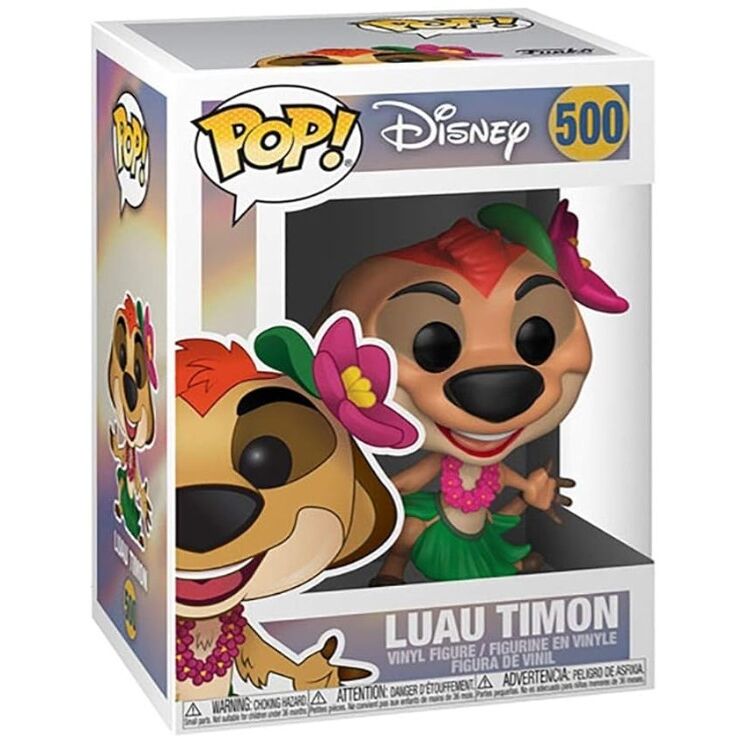 Figurines POP Disney Le Roi Lion Luau Timon