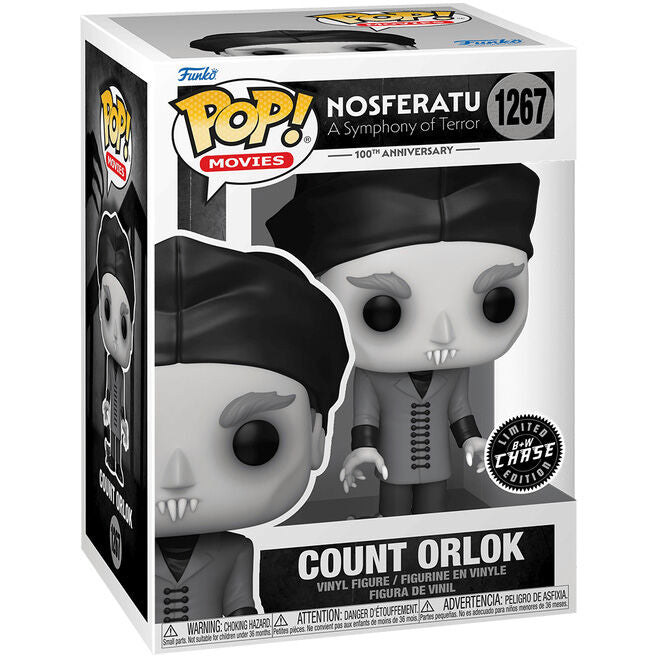 Funko Pop! Nosferatu 100th Nosferatu 5 + 1 Chase - Figura da Collezione Vinyl