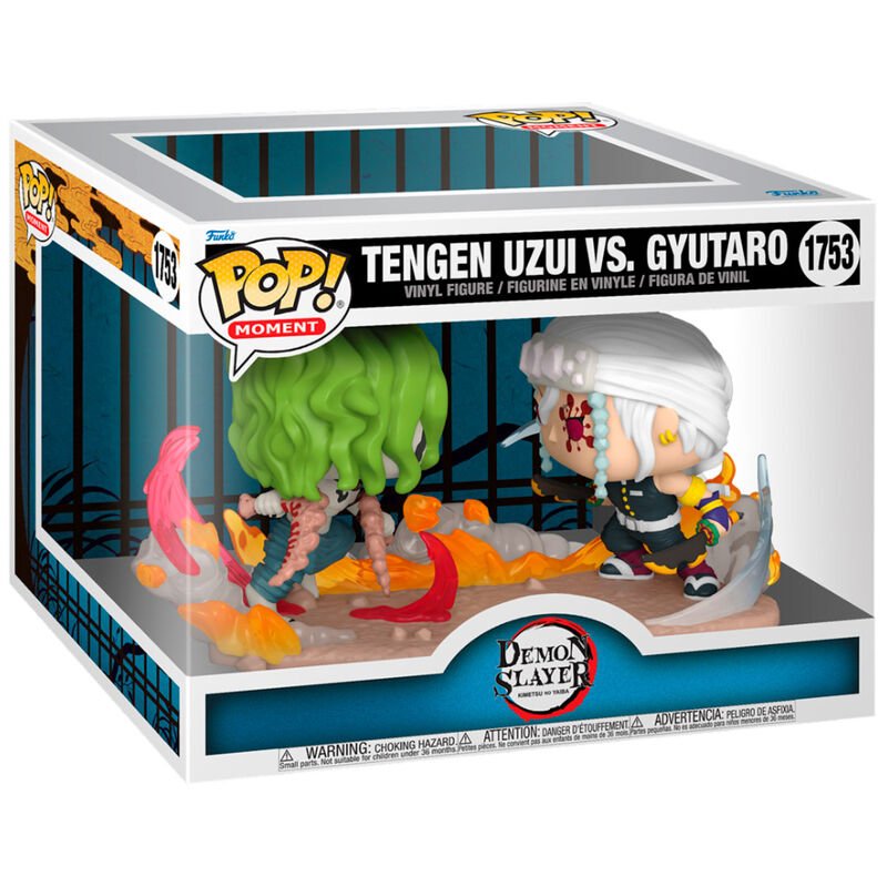 POP figure Moments Demon Slayer Kimetsu no Yaiba Tengen VS Gyutaro - Nerdscape