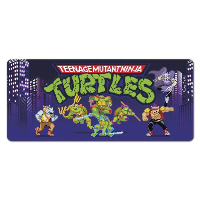 Tapis de bureau de jeu Tortues Ninja