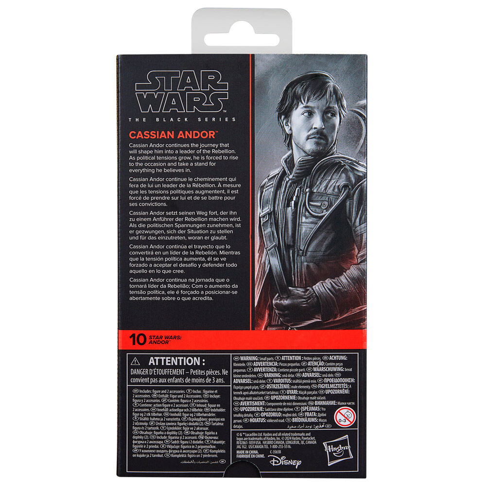 Figurine Star Wars Andor Cassian Andor de 15 cm