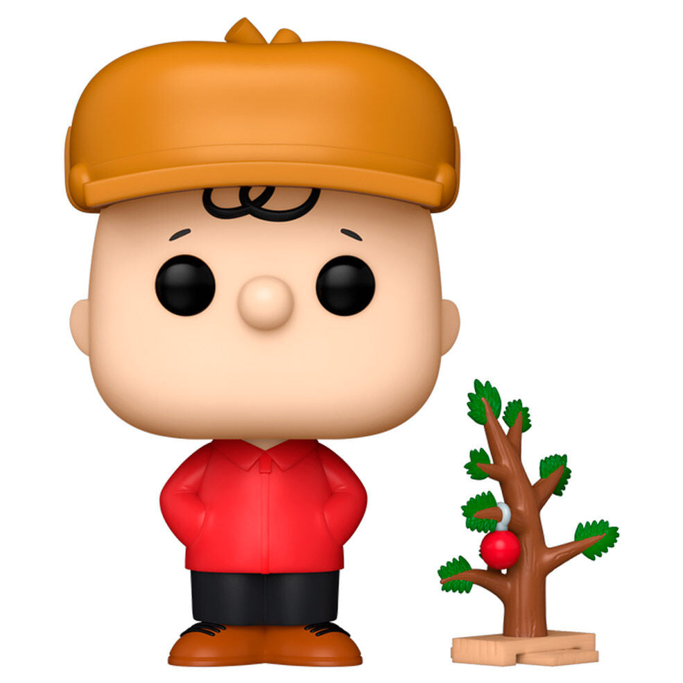 Funko Pop! Peanuts Charlie Brown con Albero - Figura da Collezione Vinyl