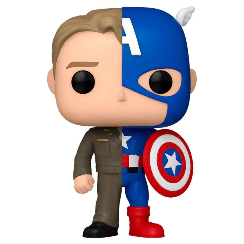 Funko Pop! Rogers Captain America Carnage - Figura da Collezione Vinyl Nerdscape