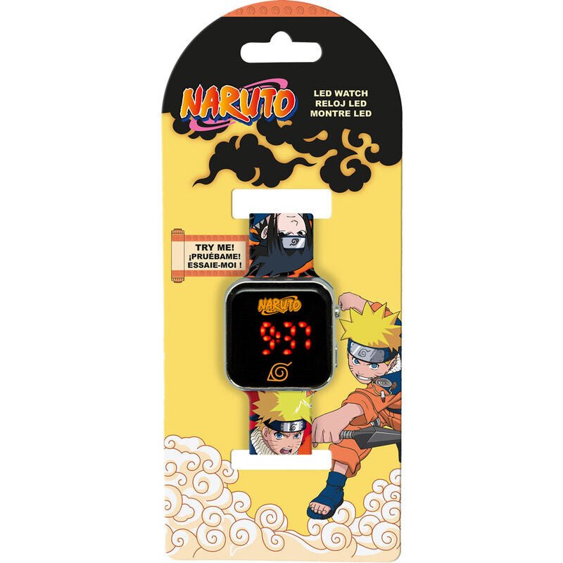 Naruto Shippuden led watch - Nerdscape