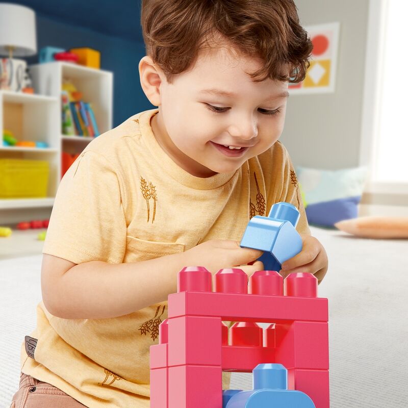 Mega Bloks Pink Bag 60pcs
