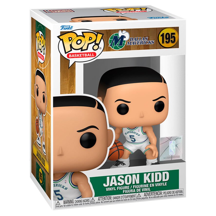 POP figure NBA Dallas Mavericks Jason Kidd - Nerdscape