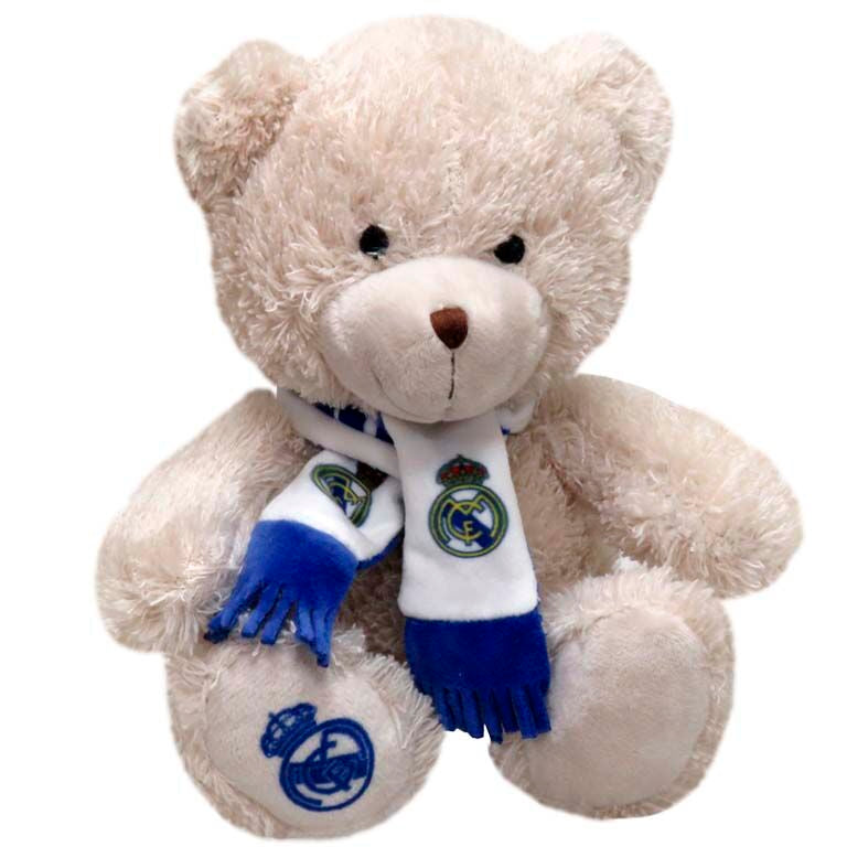 Real Madrid Bear with Scarf plush toy 20cm