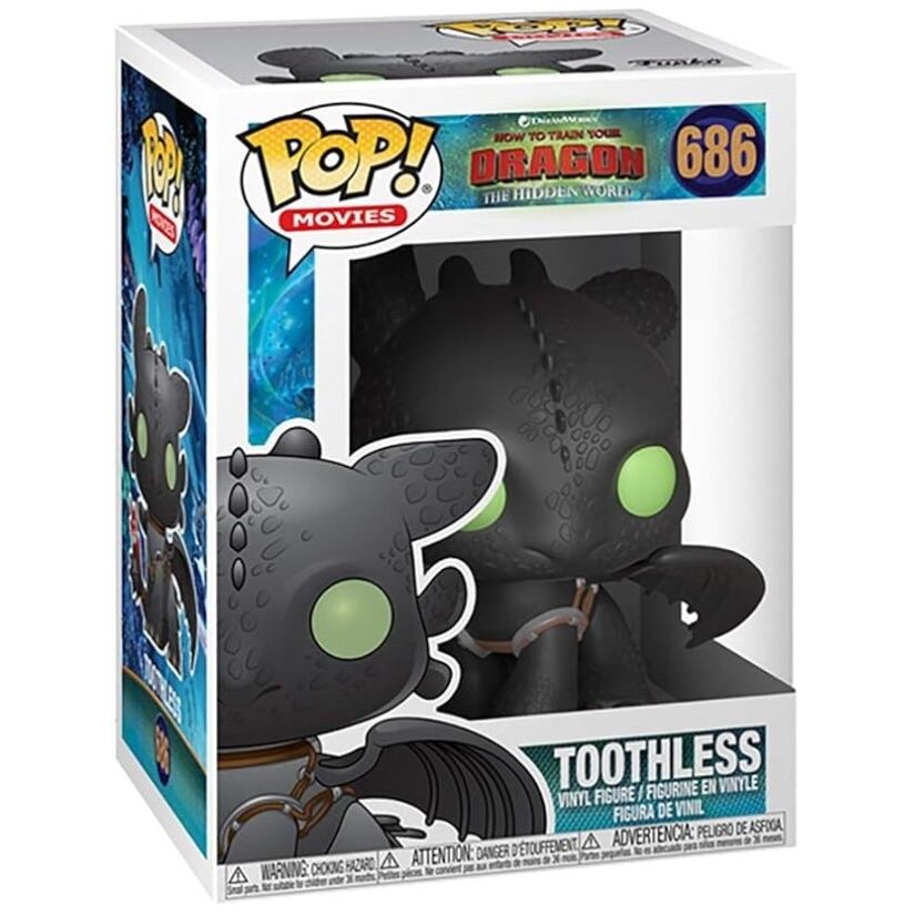 Figurine POP Krokmou, le personnage de Dragons 3