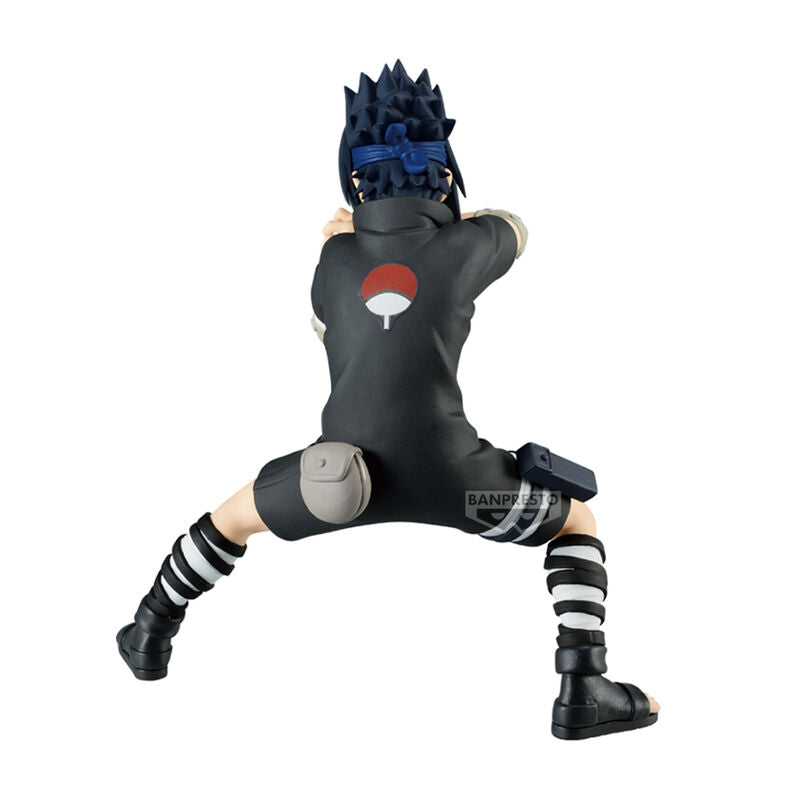 Figurine Naruto Shippuden Sasuke Uchiha Vibration Stars de 14 cm