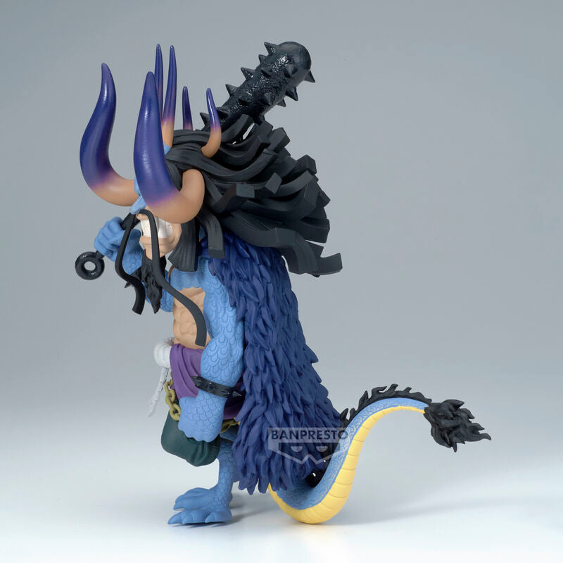 Figurine de collection One Piece Kaido Mega World de 13 cm