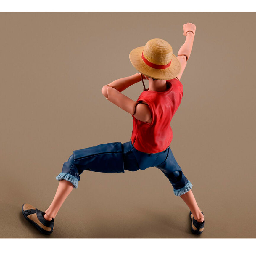 Figurine SH Figuarts de Monkey D. Luffy (One Piece, Netflix), 14,5 cm