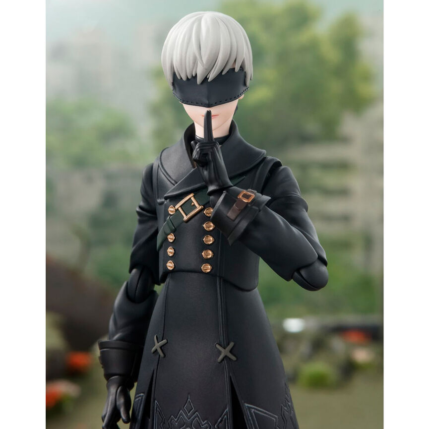 S.H. Figuarts 9S Nier Automata Figura da Collezione 14,5cm - Nerdscape