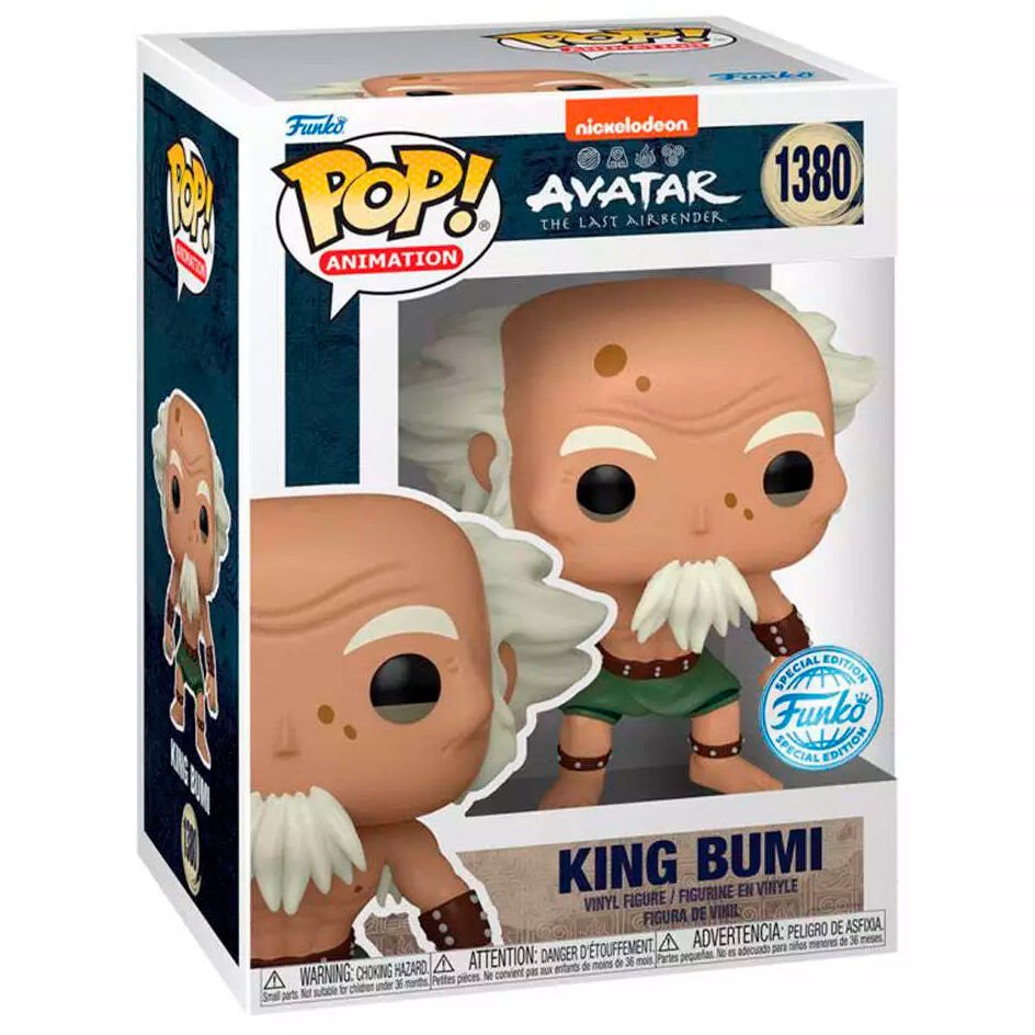 POP figure Avatar The Last Airbender King Bumi Exclusive - Nerdscape