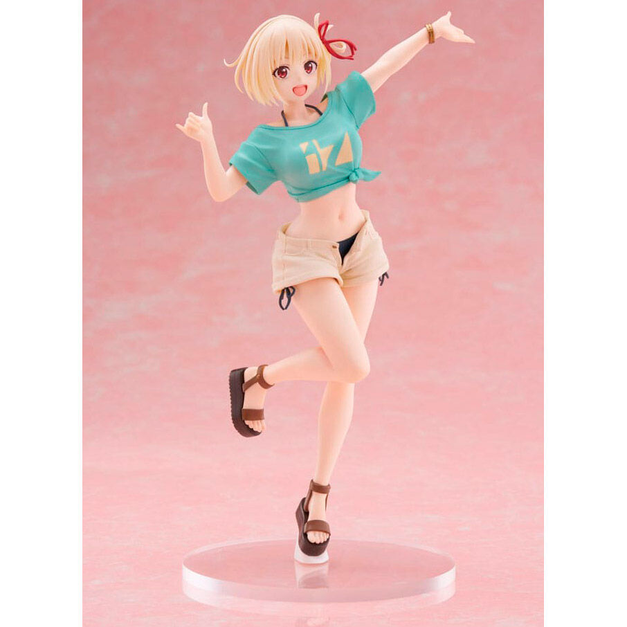 Lycoris Recoil Chisato Nishikigi Hawaiian ver. Figura da Collezione 18cm - Nerdscape