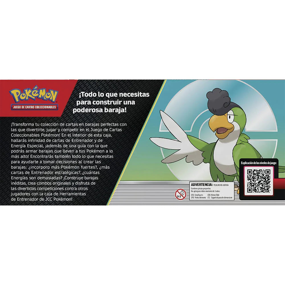 Spanish Pokemon Trainers Tools Collectible card game box Nerdscape