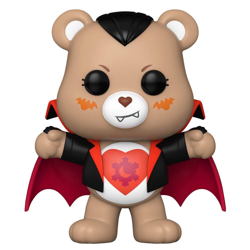 Figurine POP Care Bears x Monsters Tender Heart Bear en Dracula