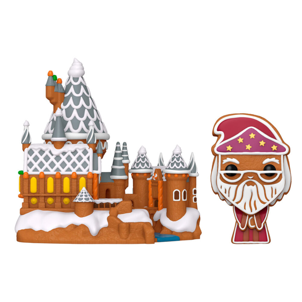 POP figures Town Harry Potter Gingerbread Dumbledore & Hogwarts