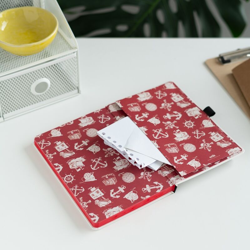 Carnet A5 premium One Piece + stylo projecteur