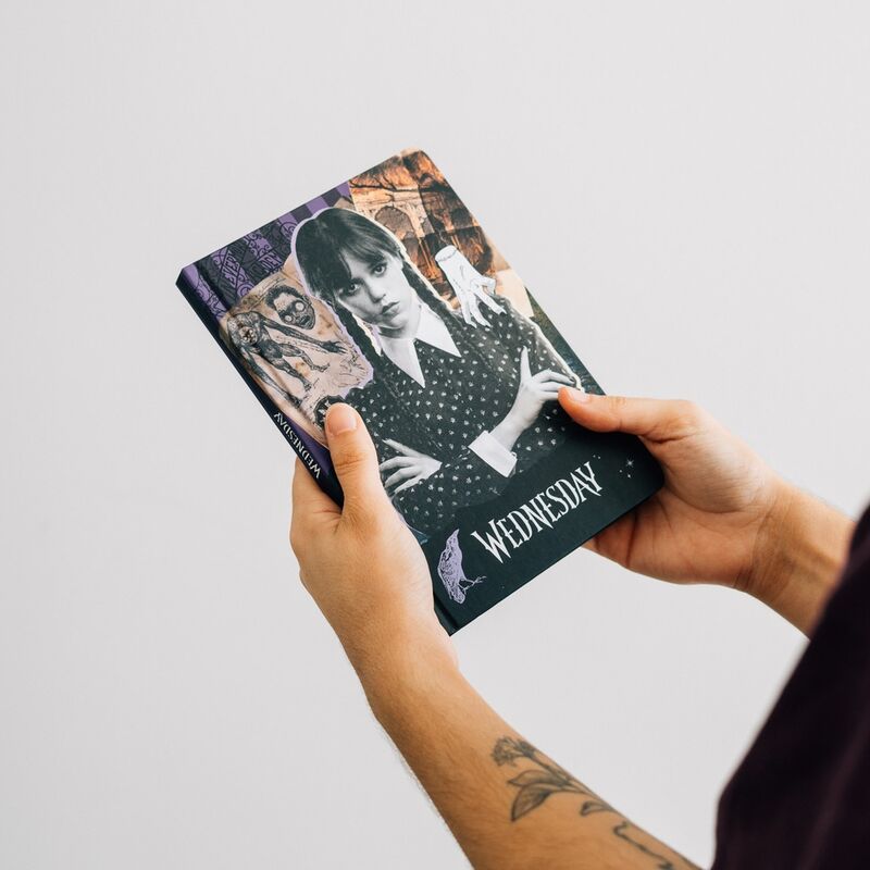 Carnet premium A5 Mercredi Addams