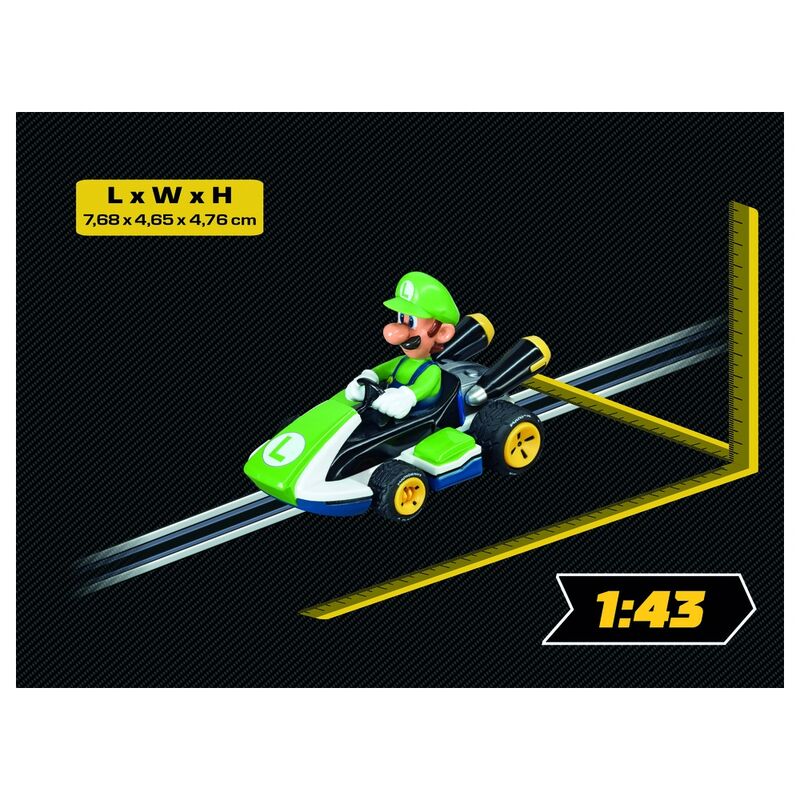 Voiture Luigi de Mario Kart 8