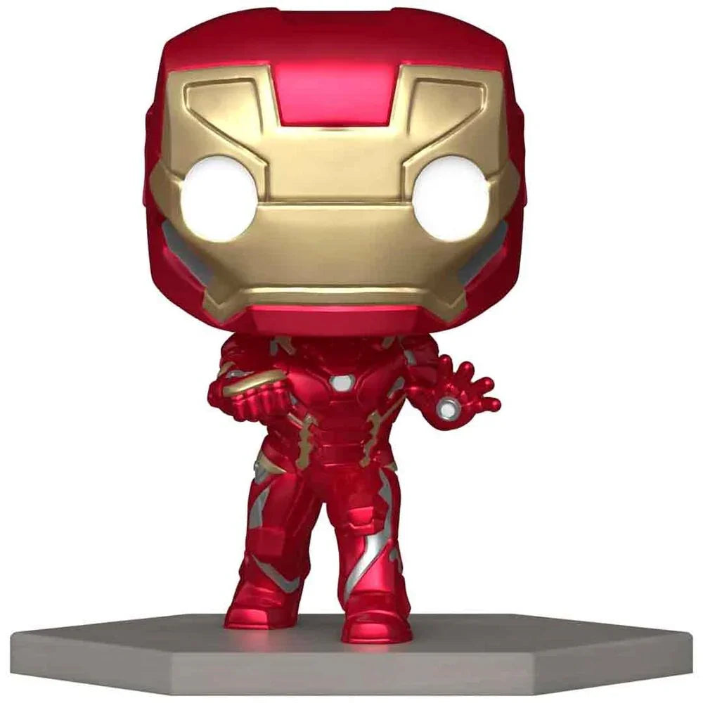 POP figure Marvel Civil War Captain America - Civil War Iron Man Exclusive Nerdscape