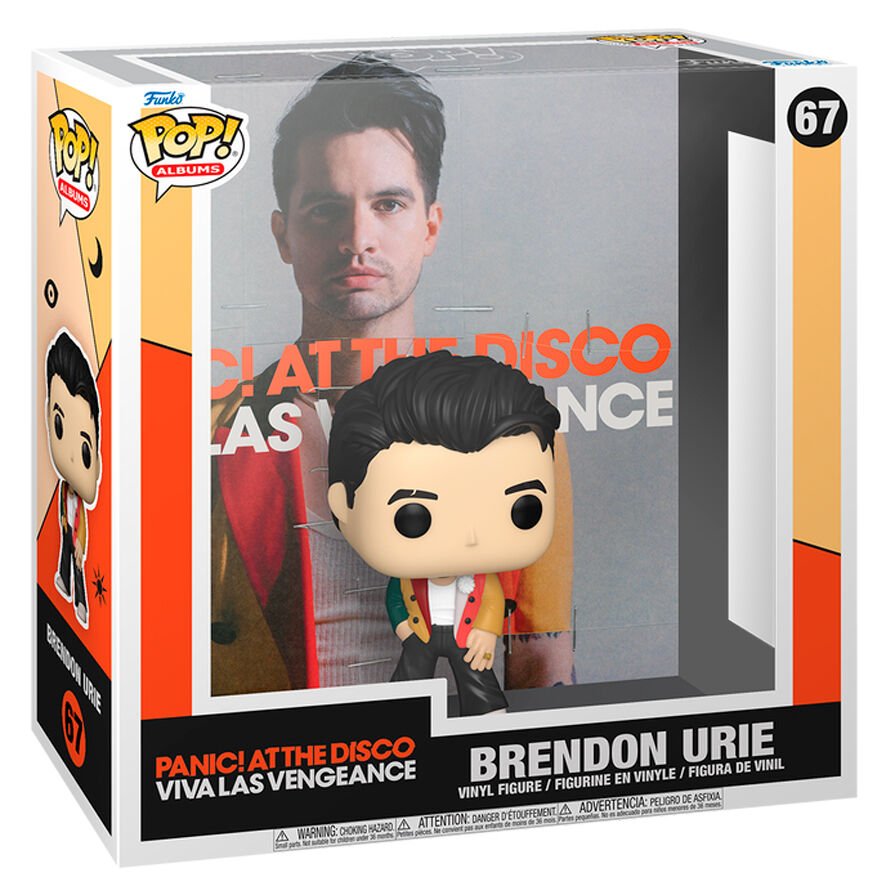 POP figure Albums Panic! At The Disco Viva Las Vengeance Brendon Urie - Nerdscape
