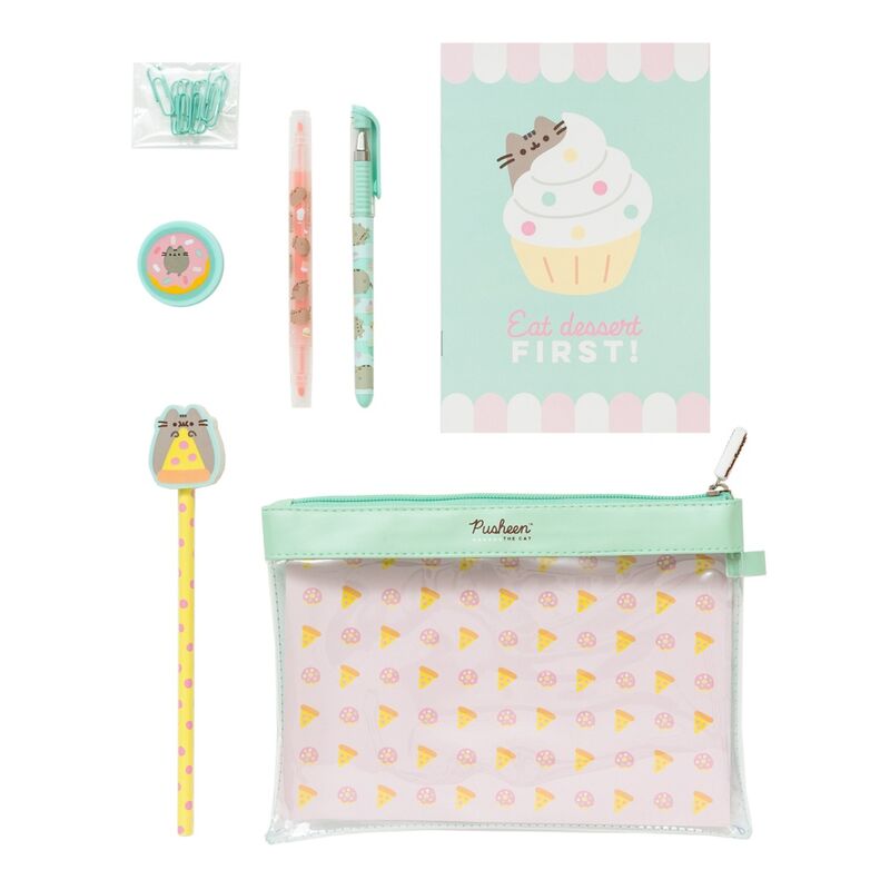 Pusheen Foodie Collection stationery kit