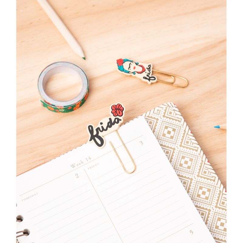 Ensemble de 2 pinces à linge Frida Kahlo