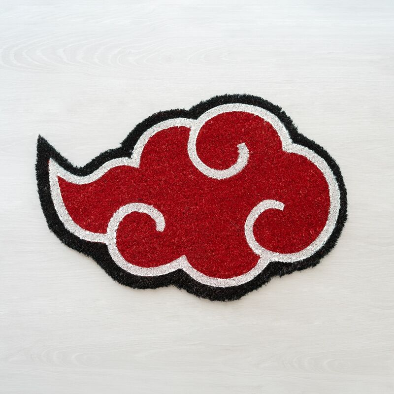 Naruto Shippuden Akatsuki Doormat con Base Antiscivolo - Nerdscape