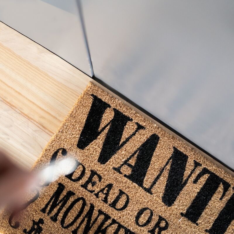 Paillasson One Piece Wanted Monkey D. Luffy