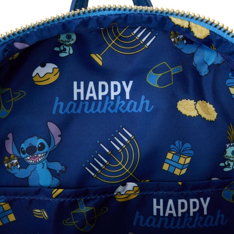 Loungefly Disney Stitch Menorah backpack Nerdscape
