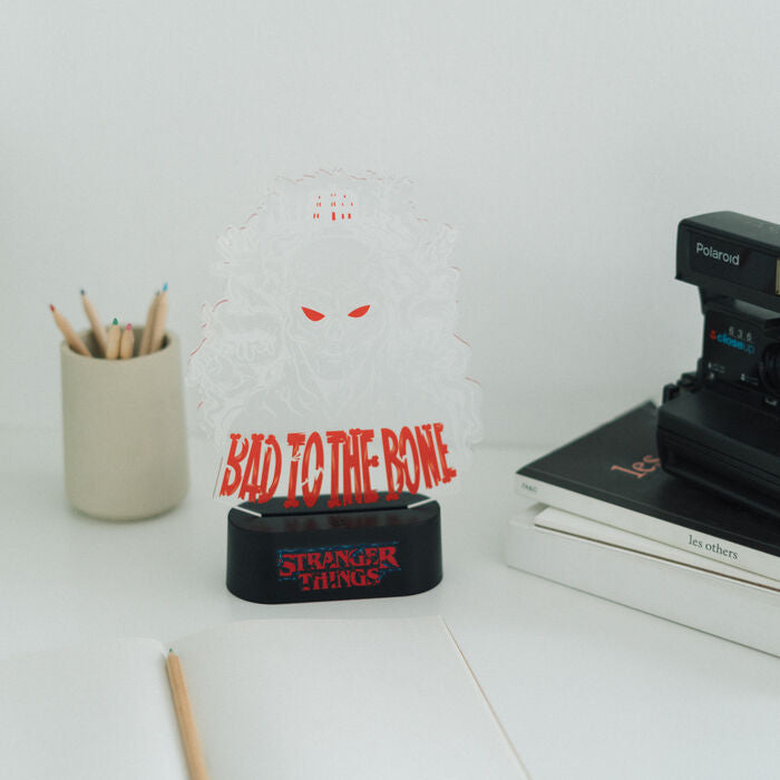 Stranger Things Bad To the Bone Led lamp Nerdscape