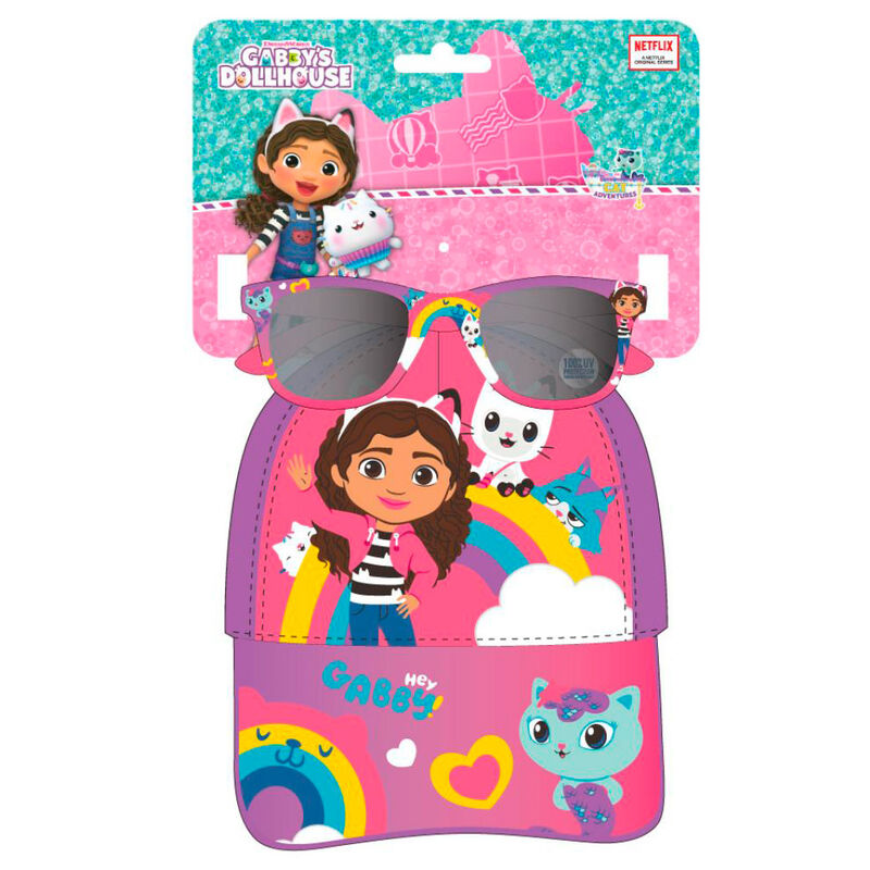 Gabbys Dolls House cap set cap + sunglasses