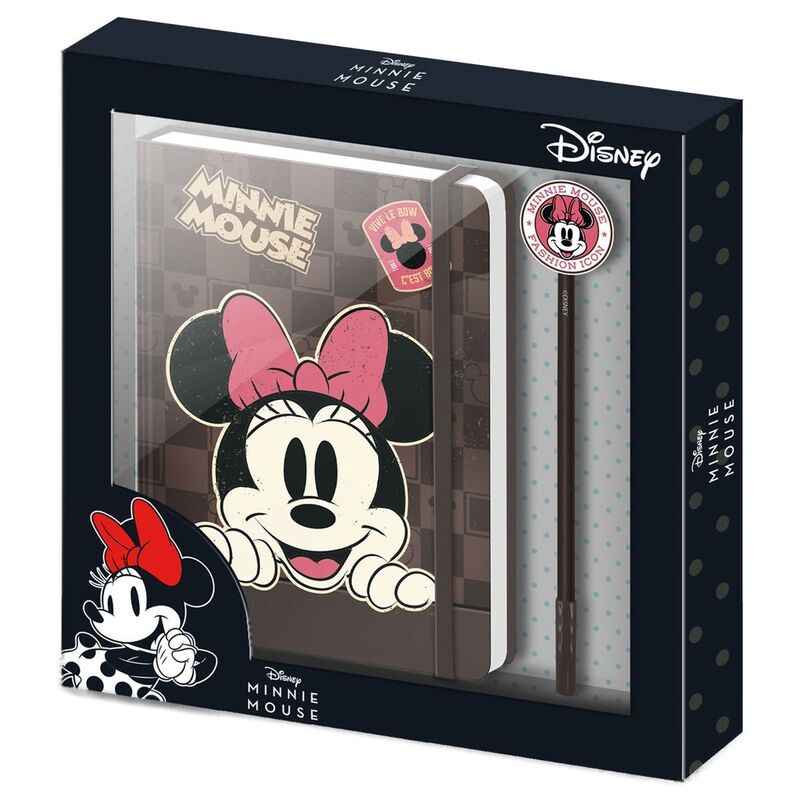 Journal intime Minnie Disney + stylo