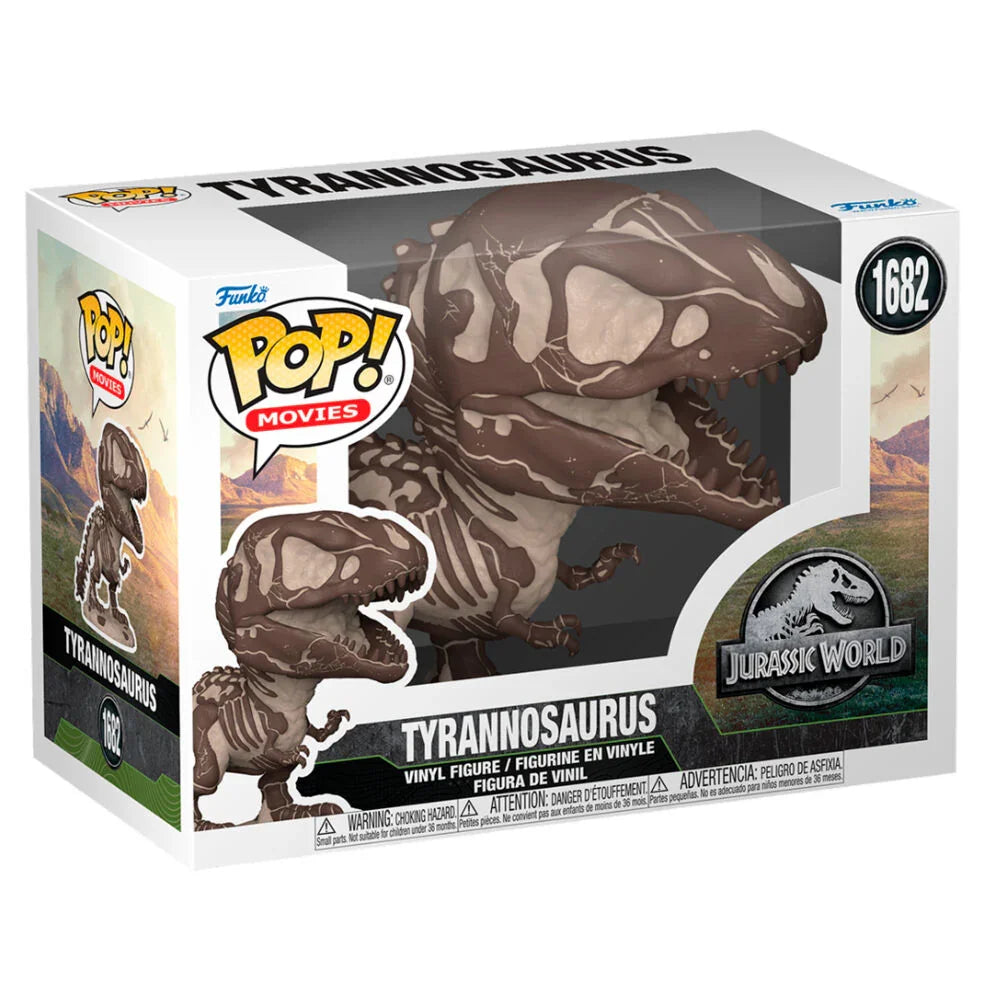 Funko Pop! Jurassic World Tyrannosaurus - Figura da Collezione Vinyl Nerdscape